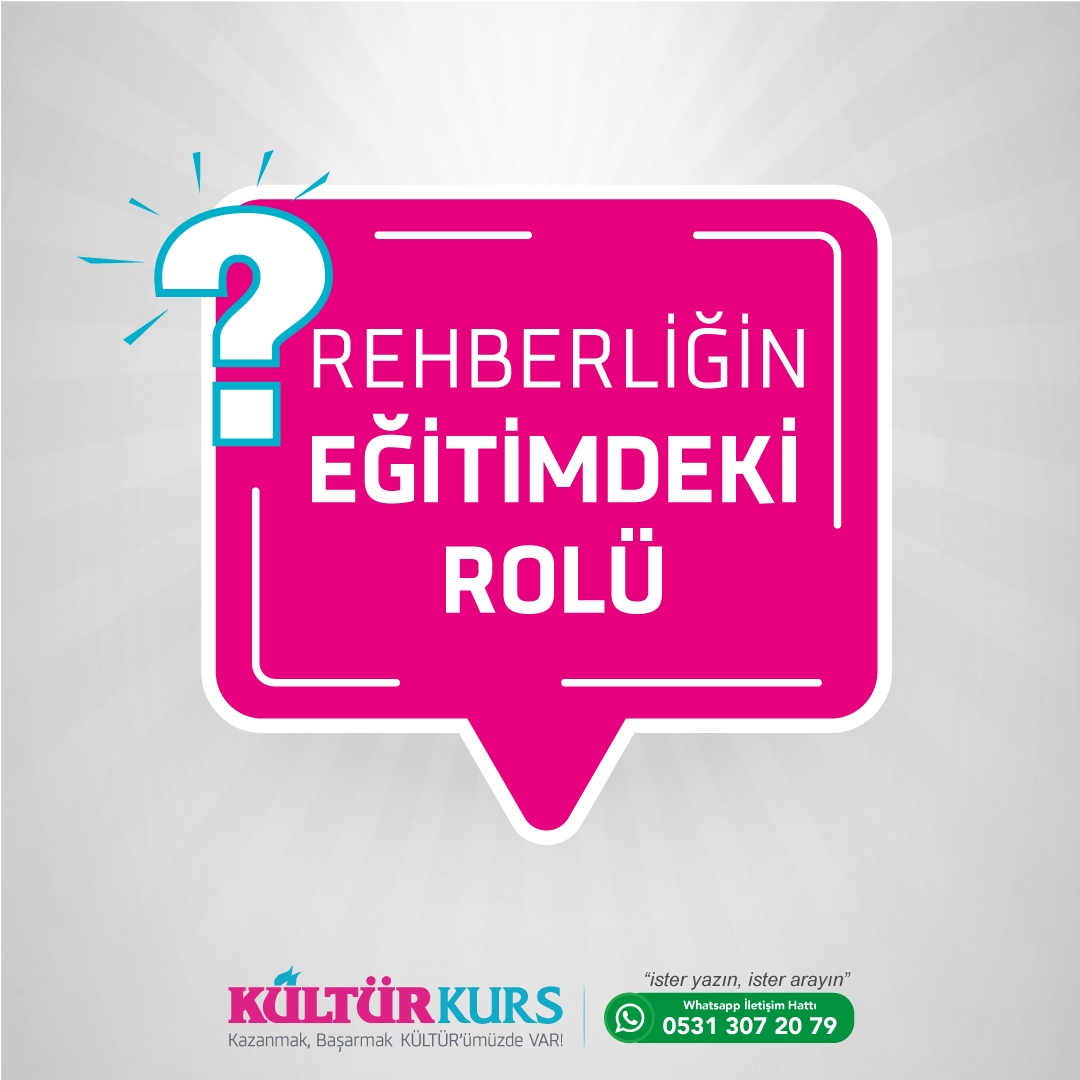 Rehberliğin Eğitimdeki Rolü