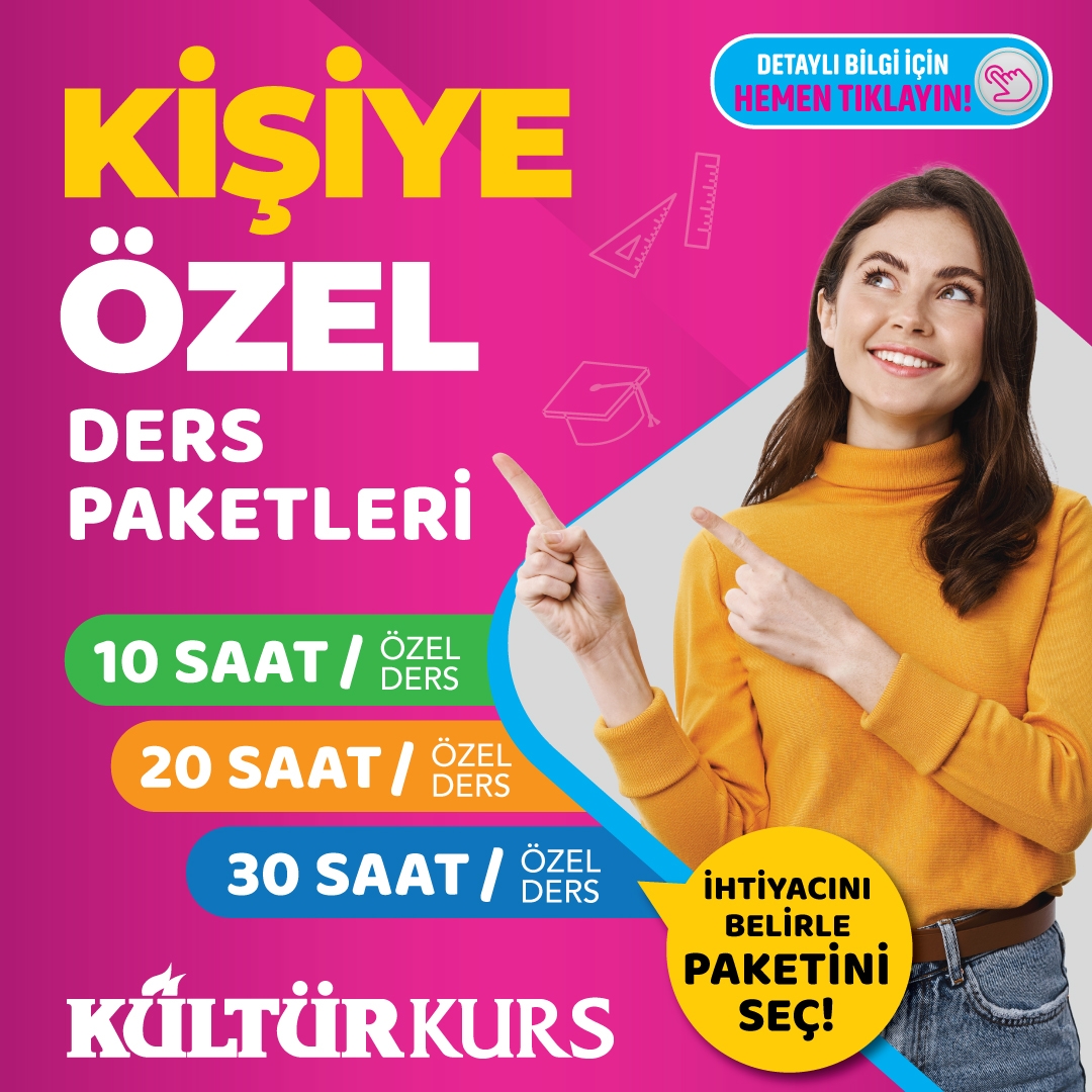 kişiye özel ders paketleri